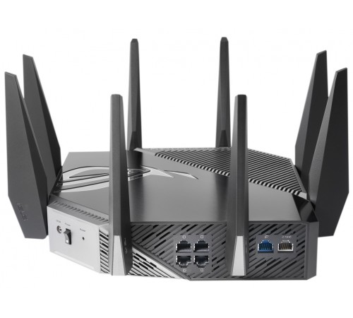 Бездротовий маршрутизатор Asus ROG Rapture GT-AXE11000 (90IG06E0-MO1R00) Бездротовий маршрутизатор Asus ROG Rapture GT-AXE11000 (90IG06E0-MO1R00)