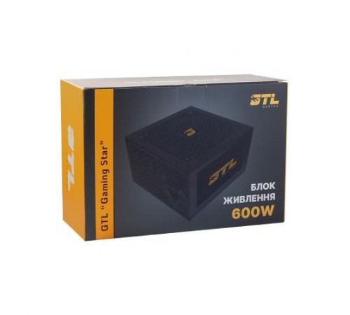 Блок живлення GTL Gaming Star (GTLGS600BK) 600W Блок живлення GTL Gaming Star (GTLGS600BK) 600W