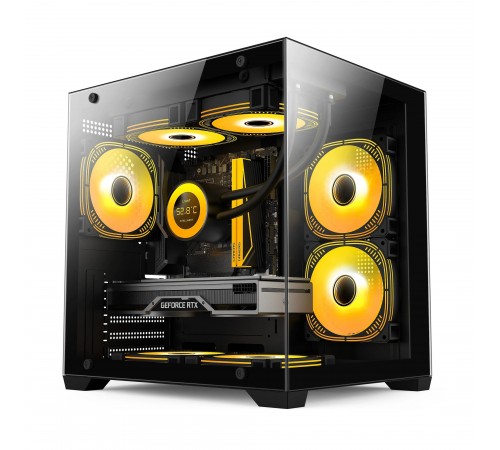 Корпус GTL Gaming Infinity Black (GTLN275-1B) без БЖ Корпус GTL Gaming Infinity Black (GTLN275-1B) без БЖ