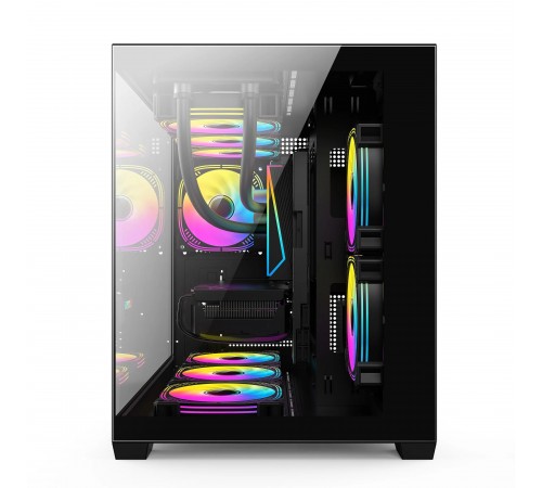 Корпус GTL Gaming Abyss Black (GTLN285M) без БЖ Корпус GTL Gaming Abyss Black (GTLN285M) без БЖ