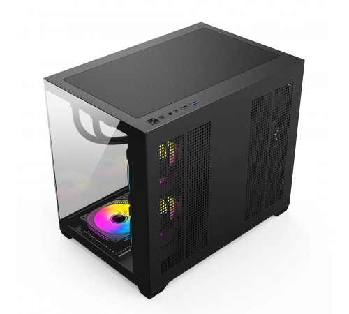 Корпус GTL Gaming Abyss Black (GTLN285M) без БЖ Корпус GTL Gaming Abyss Black (GTLN285M) без БЖ