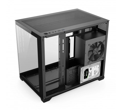 Корпус GTL Gaming Abyss Black (GTLN285M) без БЖ Корпус GTL Gaming Abyss Black (GTLN285M) без БЖ