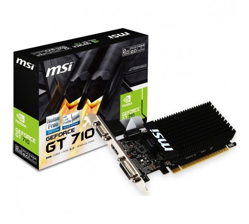 Відеокарта GF GT 710 2GB GDDR3 MSI (GT 710 2GD3H LP)