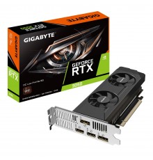 Відеокарта GF RTX 3050 6GB GDDR6 Low Profile OC Gigabyte (GV-N3050OC-6GL)