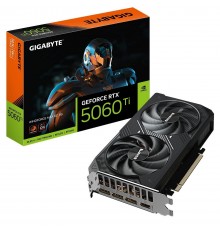 Відеокарта GF RTX 5060 Ti  8GB GDDR7 WindForce Max OC Gigabyte (GV-N506TWF2MAX OC-8GD)