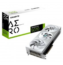 Відеокарта GF RTX 5070 12GB GDDR7 Aero OC Gigabyte (GV-N5070AERO OC-12GD)