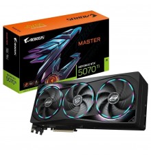 Відеокарта GF RTX 5070 Ti 16GB GDDR7 Aorus Master Gigabyte (GV-N507TAORUS M-16GD)