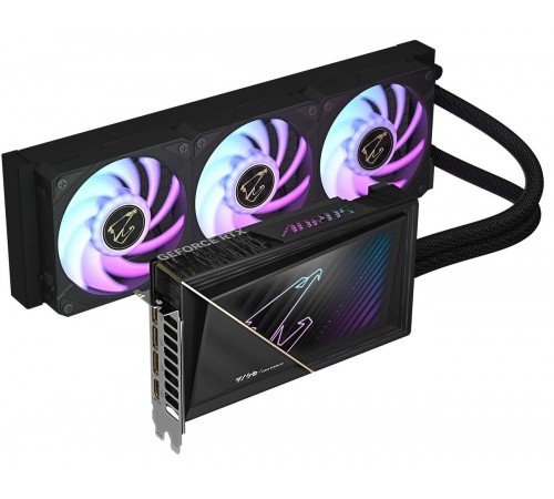 Відеокарта GF RTX 5080 16GB GDDR7 Aorus Xtreme Waterforce Gigabyte (GV-N5080AORUSX W-16GD)