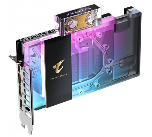 Відеокарта GF RTX 5080 16GB GDDR7 Aorus Xtreme Waterforce WB Gigabyte (GV-N5080AORUSX WB-16GD)