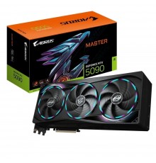 Відеокарта GF RTX 5090 32GB GDDR7 Aorus Master Gigabyte (GV-N5090AORUS M-32GD)