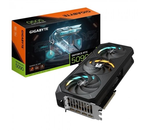 Відеокарта GF RTX 5090 32GB GDDR7 Gaming OC Gigabyte (GV-N5090GAMING OC-32GD) Відеокарта GF RTX 5090 32GB GDDR7 Gaming OC Gigabyte (GV-N5090GAMING OC-32GD)