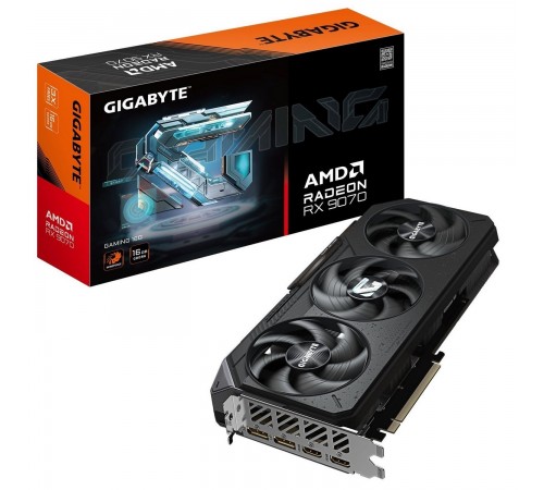 Відеокарта AMD Radeon RX 9070 16GB GDDR6 Gaming Gigabyte (GV-R9070GAMING-16GD)