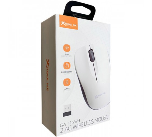 Миша бездротова Xtrike Me GW-116WH