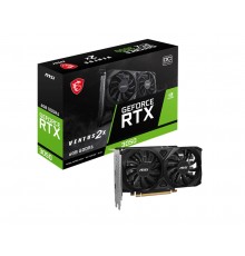 Відеокарта GF RTX 3050 6GB GDDR6 Ventus 2X E 6G OC MSI (GeForce RTX 3050 VENTUS 2X E 6G OC)