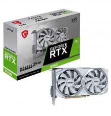 Відеокарта GF RTX 3050 8GB GDDR6 Ventus 2X XS White OC MSI (GeForce RTX 3050 VENTUS 2X XS WHITE 8G OC)