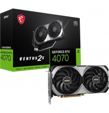Відеокарта GF RTX 4070 12GB GDDR6X Ventus 2X E OC MSI (GeForce RTX 4070 VENTUS 2X E 12G OC)