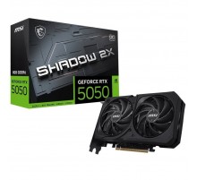 Відеокарта GF RTX 5050 8GB GDDR6 Shadow 2X OC MSI (GeForce RTX 5050 8G SHADOW 2X OC)