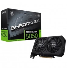 Відеокарта GF RTX 5050 8GB GDDR6 Shadow 2X OC MSI (GeForce RTX 5050 8G SHADOW 2X OC)