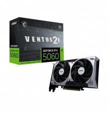 Відеокарта GF RTX 5060 8GB GDDR7 Ventus 2X OC MSI (GeForce RTX 5060 8G VENTUS 2X OC)