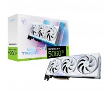 Відеокарта GF RTX 5060 Ti 16GB GDDR7 Gaming Trio OC White MSI (GeForce RTX 5060 Ti 16G GAMING TRIO OC WHITE)