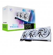 Відеокарта GF RTX 5070 12GB GDDR7 Gaming Trio OC White MSI (GeForce RTX 5070 12G GAMING TRIO OC WHITE)