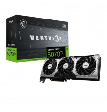 Відеокарта GF RTX 5070 Ti 16GB GDDR7 Ventus 3X OC MSI (GeForce RTX 5070 Ti 16G VENTUS 3X OC)