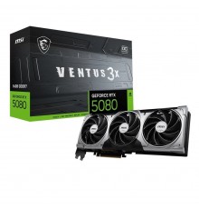 Відеокарта GF RTX 5080 16GB GDDR7 Ventus 3X OC MSI (GeForce RTX 5080 16G VENTUS 3X OC)