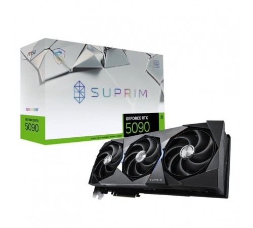 Відеокарта GF RTX 5090 32GB GDDR7 Suprim SOC MSI (GeForce RTX 5090 32G SUPRIM SOC) Відеокарта GF RTX 5090 32GB GDDR7 Suprim SOC MSI (GeForce RTX 5090 32G SUPRIM SOC)