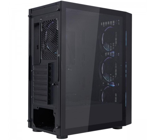 Корпус 1stPlayer Go6-BK-4FS7 Black без БЖ