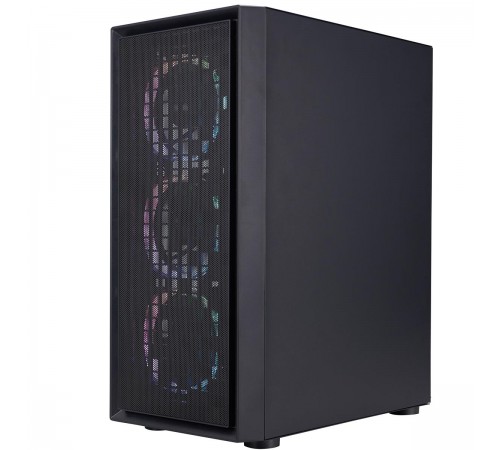 Корпус 1stPlayer Go6-BK-4FS7 Black без БЖ
