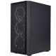 Корпус 1stPlayer Go6-BK-4FS7 Black без БЖ