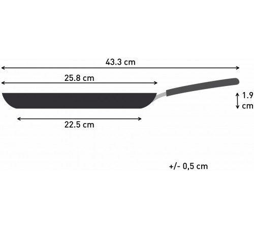 Сковорода для млинців Tefal So`Light 25 см (H0563842)