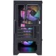 Корпус 1stPlayer H2-BK-4F7 Black без БЖ