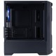 Корпус 1stPlayer H2-BK-4F7 Black без БЖ