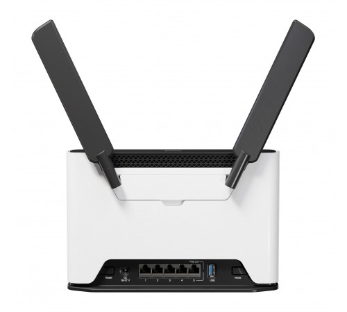 Бездротовий маршрутизатор MikroTik Chateau PRO ax (H53UiG-5HaxQ2HaxQ) Бездротовий маршрутизатор MikroTik Chateau PRO ax (H53UiG-5HaxQ2HaxQ)