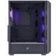Корпус 1stPlayer H6-BK-4F7 Black без БЖ