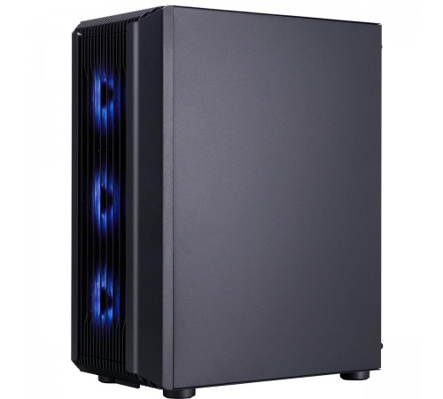 Корпус 1stPlayer H6-BK-4F7 Black без БЖ