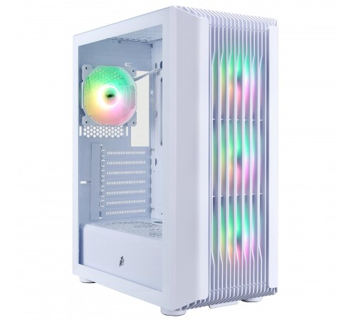 Корпус 1stPlayer H6-WH-4F7-W White без БЖ