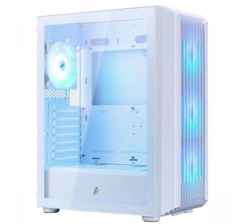 Корпус 1stPlayer H6-WH-4F7-W White без БЖ