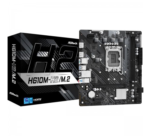 Материнська плата ASRock H610M-H2/M.2 Socket 1700 Материнська плата ASRock H610M-H2/M.2 Socket 1700