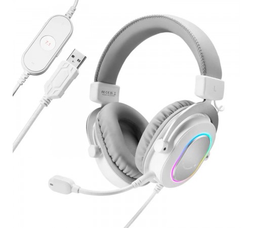 Гарнітура Fifine RGB H6W White Гарнітура Fifine RGB H6W White