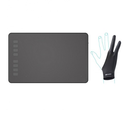 Планшет Huion Inspiroy H950P + рукавичка