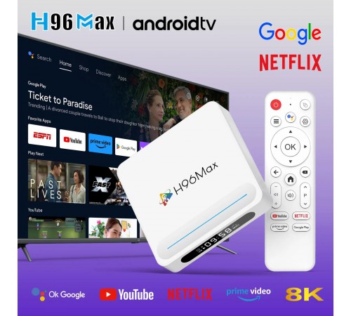 TV приставка H96 Max H618 Plus 4/32GB