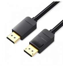 Кабель Vention DisplayPort - DisplayPort (M/M), 1 м, чорний (HACBF)