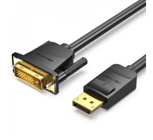 Кабель Vention DisplayPort - DVI (M/M), 1 м, Black (HAFBF)