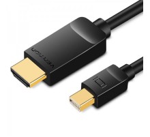 Кабель Vention MiniDisplayPort - HDMI V 1.4 (M/M), 3 м, чорний (HAHBI)