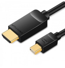 Кабель Vention MiniDisplayPort - HDMI V 1.4 (M/M), 3 м, чорний (HAHBI)