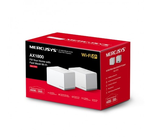 WiFi Mesh-система Mercusys Halo H70X 2-pack WiFi Mesh-система Mercusys Halo H70X 2-pack
