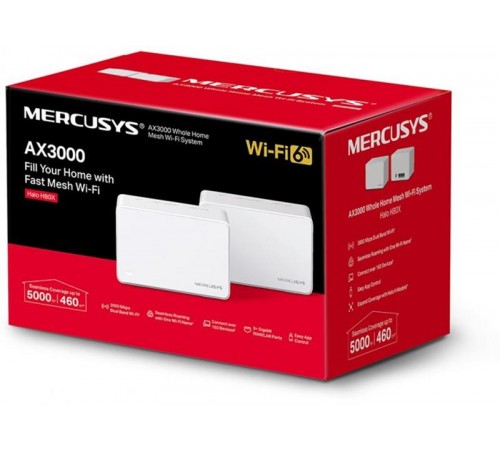 WiFi Mesh-система Mercusys Halo H80X 2-pack WiFi Mesh-система Mercusys Halo H80X 2-pack