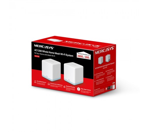 WiFi Mesh-система Mercusys Halo H30 (2-pack) WiFi Mesh-система Mercusys Halo H30 (2-pack)
